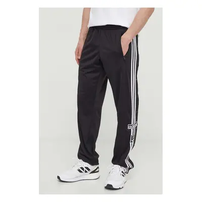 Tepláky adidas Originals černá barva, s aplikací, IM8219