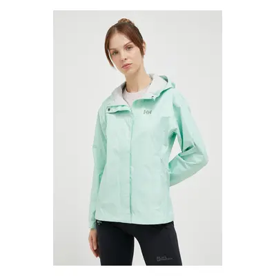 Outdoorová bunda Helly Hansen Loke tyrkysová barva, 62282