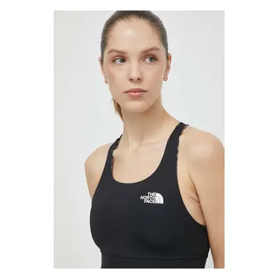 Oboustranná sportovní podprsenka The North Face Flex černá barva, NF0A886QWJI1