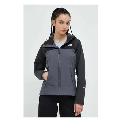 Outdoorová bunda The North Face STRATOS JACKET šedá barva, NF00CMJ059Q1