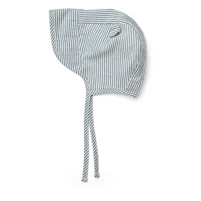 Dětská bavlněná čepice Liewood Rae Baby Stripe Sun Hat With Ears z tenké pleteniny