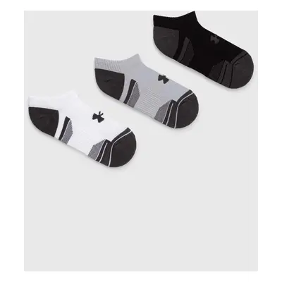 Ponožky Under Armour 3-pack pánské, černá barva