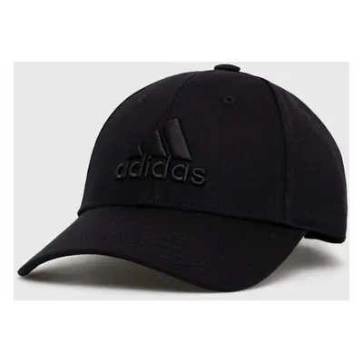 Kšiltovka adidas černá barva, s aplikací, HZ3045