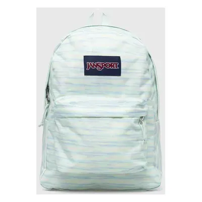 Batoh Jansport tyrkysová barva, velký, vzorovaný