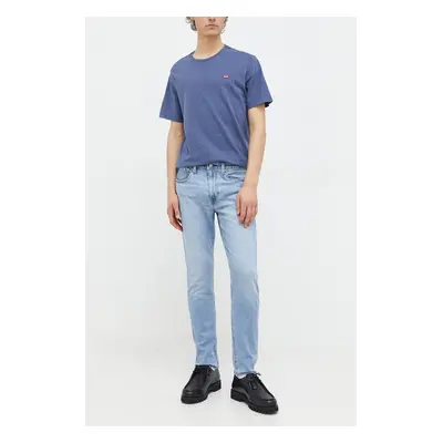 Džíny Levi's 512 SLIM pánské, modrá barva