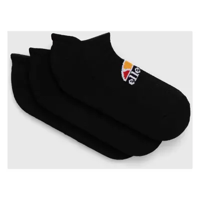 Ponožky Ellesse 3-pack černá barva