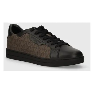 Sneakers boty Michael Kors Keating Lace Up hnědá barva, 42F9KEFS1Q