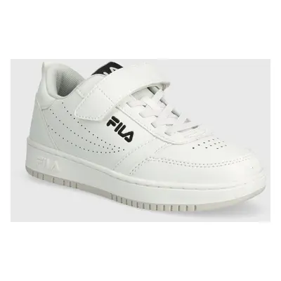 Dětské sneakers boty Fila FILA REGA velcro bílá barva