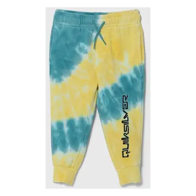 Dětské tepláky Quiksilver TIE DYE TRACK vzorované