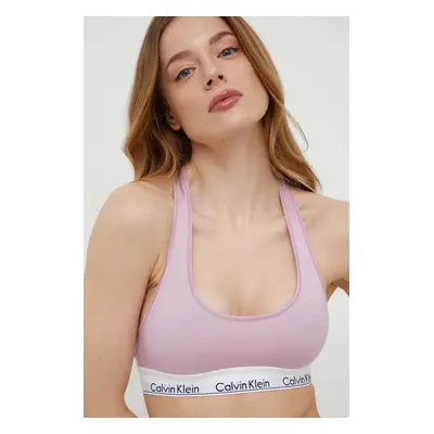 Podprsenka Calvin Klein Underwear fialová barva, 0000F3785E