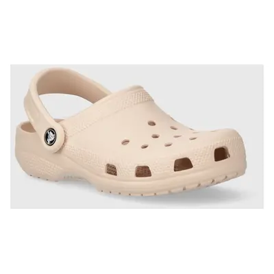 Dětské pantofle Crocs Classic Kids Clog šedá barva