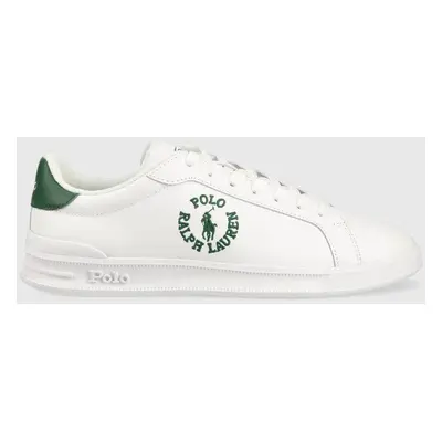 Sneakers boty Polo Ralph Lauren Hrt Crt Cl , bílá barva