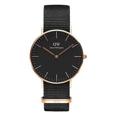 Hodinky Daniel Wellington Classic 36 Cornwall růžová barva