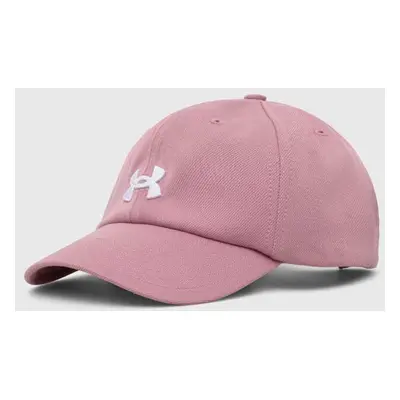 Kšiltovka Under Armour růžová barva, s aplikací, 1376705