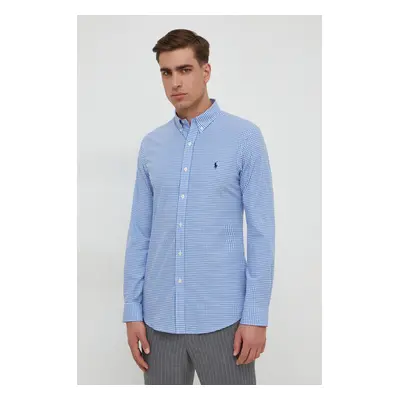 Košile Polo Ralph Lauren pánská, slim, s límečkem button-down, 710928254