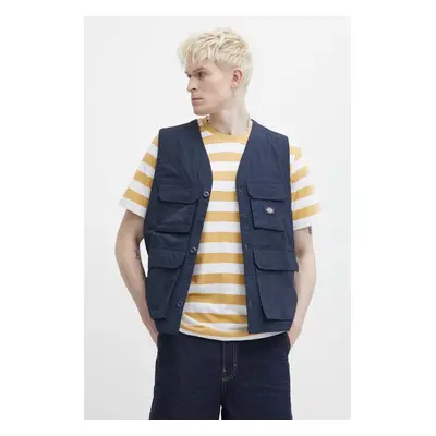 Vesta Dickies FISHERSVILLE VEST tmavomodrá barva, DK0A4YQP