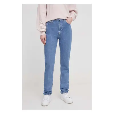 Džíny Calvin Klein Jeans dámské, high waist, J20J222749