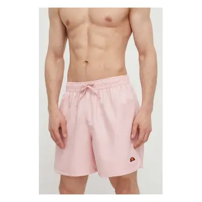 Koupací kraťasy Ellesse Eames Swimshort pánské, růžová barva, SHV20124