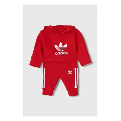 Sada adidas Originals červená barva