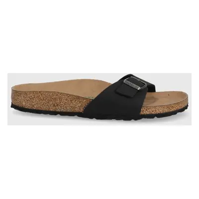 Pantofle Birkenstock Madrid dámské, černá barva, 1020060