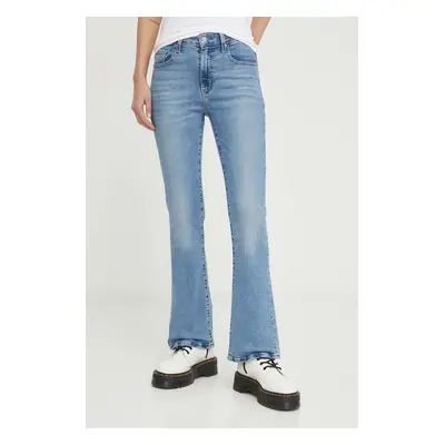 Džíny Levi's 725 HIGH RISE BOOTCUT dámské, high waist