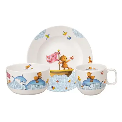 Dětský snídaňový set Villeroy & Boch Happy as a Bear 3-pack