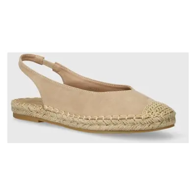 Espadrilky Answear Lab béžová barva