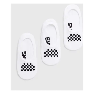 Ponožky Vans CLASSIC CANOODLE VN0007BCYB21 3-pack bílá barva