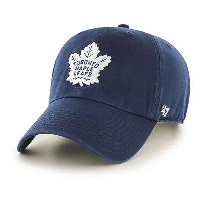 Čepice 47brand NHL Toronto Maple Leafs tmavomodrá barva, s aplikací, H-RGW18GWS-NYB