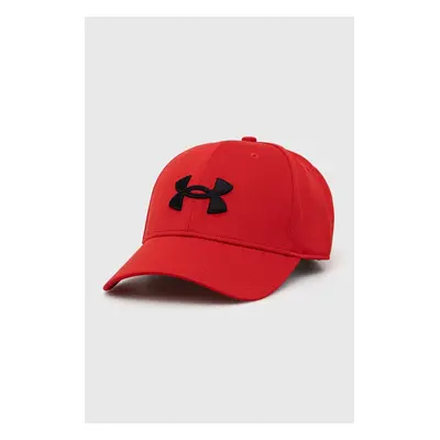 Kšiltovka Under Armour Blitzing červená barva, s aplikací, 1376701