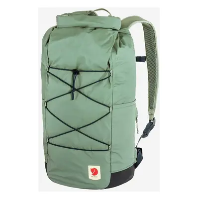 Batoh Fjallraven High Coast Roll26 zelená barva, velký, hladký, F23224