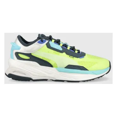 Sneakers boty Puma Extent Nitro Tech zelená barva