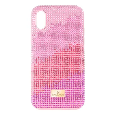 Obal na telefon High Love iPhone Xs MAX od Swarovski růžová barva