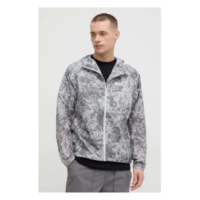 Outdoorová bunda Jack Wolfskin PRELIGHT WIND JKT šedá barva, 1307861