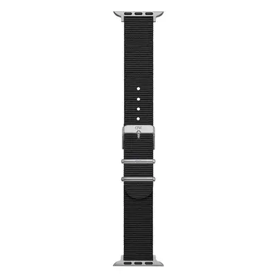 Řemínek pro apple watch Daniel Wellington Smart Watch Strap Cornwall černá barva