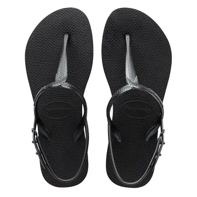 Sandály Havaianas TWIST dámské, černá barva, 4144756.009