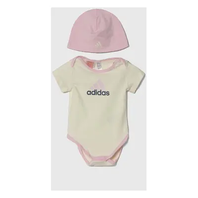 Čepice a kojenecké body adidas