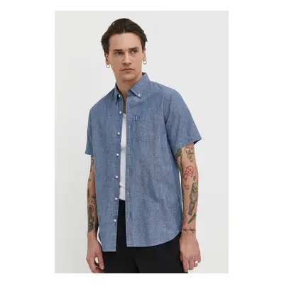 Bavlněná košile Superdry regular, s límečkem button-down