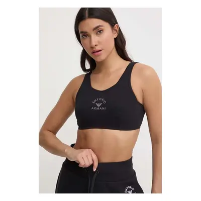 Podprsenka Emporio Armani Underwear černá barva, 164403 4R223