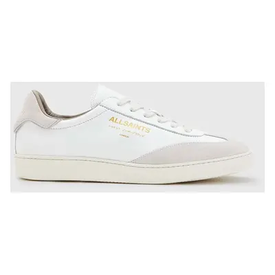 Kožené sneakers boty AllSaints THELMA bílá barva, WF715Z