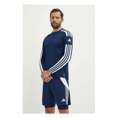 Tréninkové tričko s dlouhým rukávem adidas Performance Squadra 21 tmavomodrá barva, GN5790