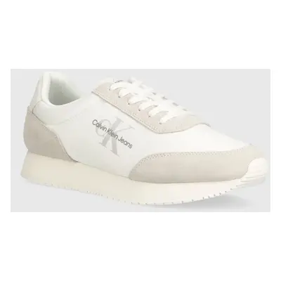 Sneakers boty Calvin Klein Jeans RETRO RUNNER SU-NY MONO černá barva, YM0YM00746