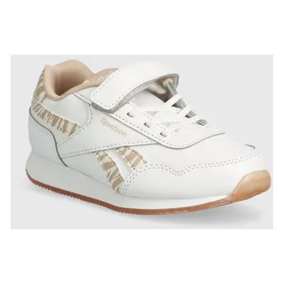 Dětské sneakers boty Reebok Classic Royal Classic Jogger béžová barva, 100075163