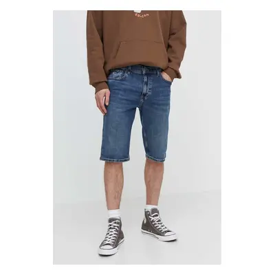 Džínové šortky Tommy Jeans pánské, DM0DM19452