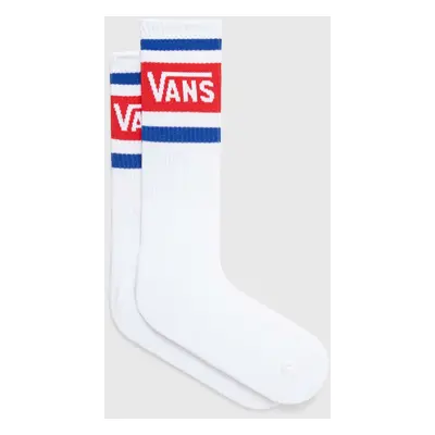 Ponožky Vans pánské, bílá barva