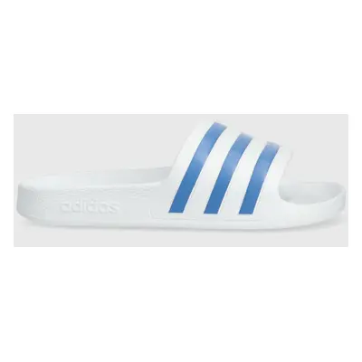 Pantofle adidas Adilette Aqua dámské, bílá barva