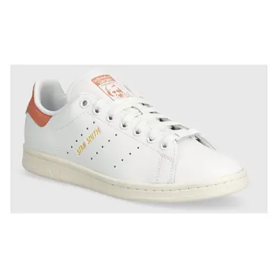 Kožené sneakers boty adidas Originals Stan Smith W bílá barva, IE0468