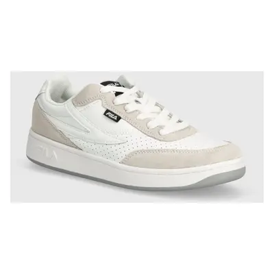 Kožené sneakers boty Fila SEVARO bílá barva, FFM0252