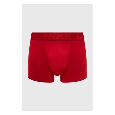 Boxerky Nike pánské, červená barva