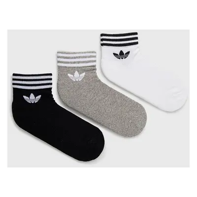 Ponožky adidas Originals (3-pack) HC9550 bílá barva, HC9550